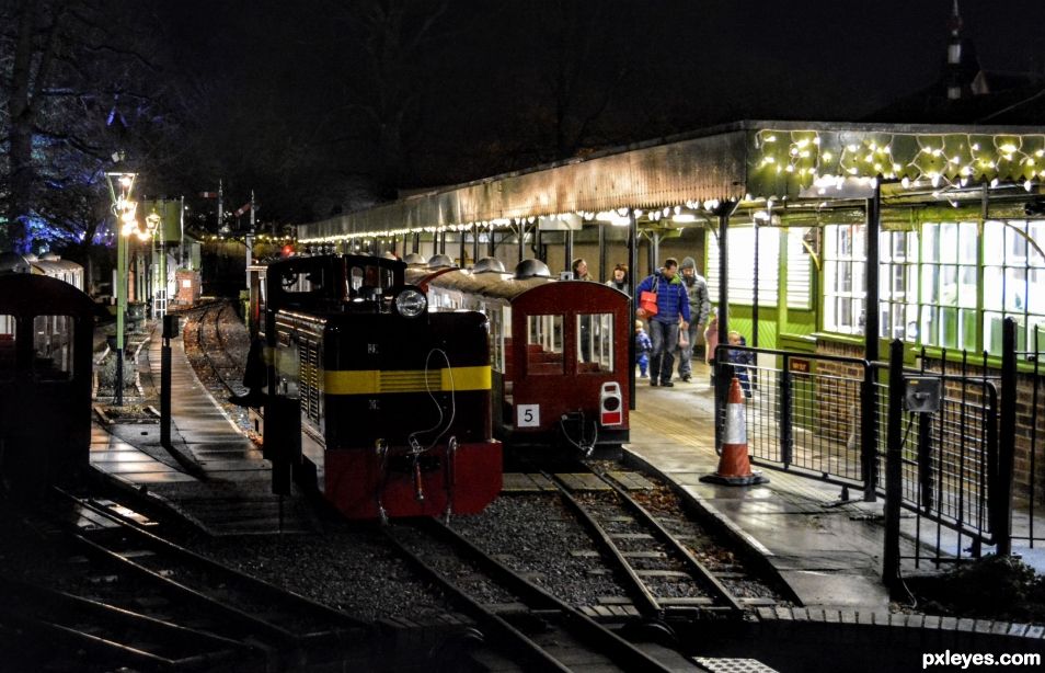 Small Train Station