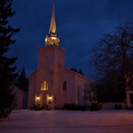 CountryChurchintheSnow