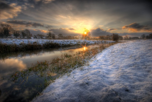 Winter Marsh.