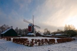 Windmill in Winter