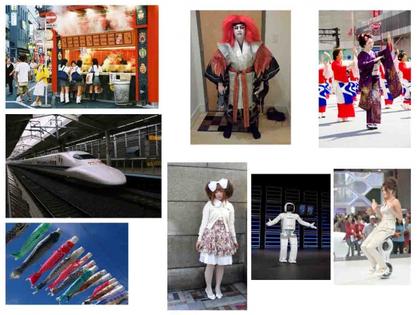 Creation of Japan of contrasts: Step 1