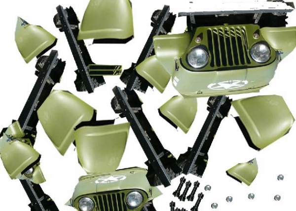 Creation of bumblejeep: Step 1