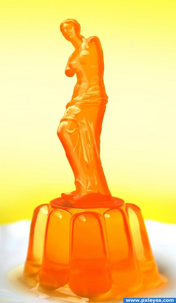 Jelly Venus de Milo photoshop picture