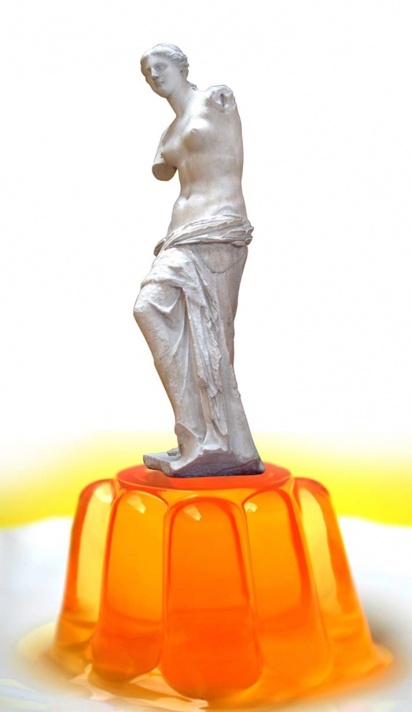 Creation of Jelly Venus de Milo: Step 1