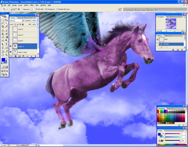 Creation of Horsefly: Step 6