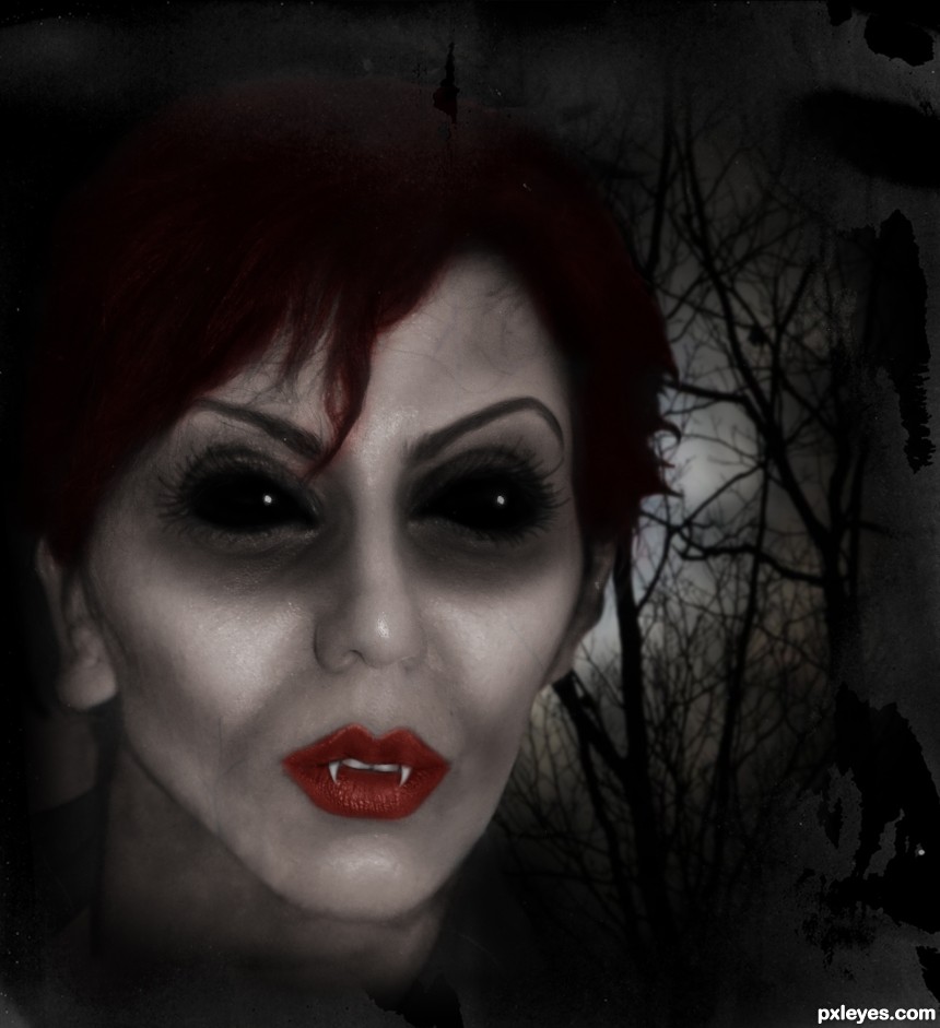 Demonic Glamour photoshop picture)