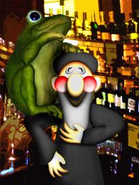 TheRabbiandtheGiantFrog