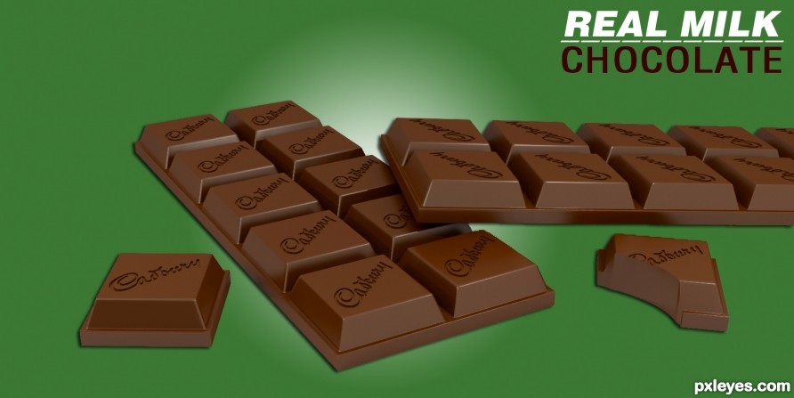 Creation of Real Milk CHOCOLATE: Final Result