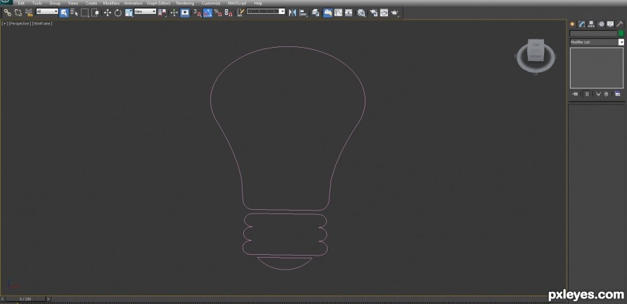 Creation of Fused Bulb: Step 2