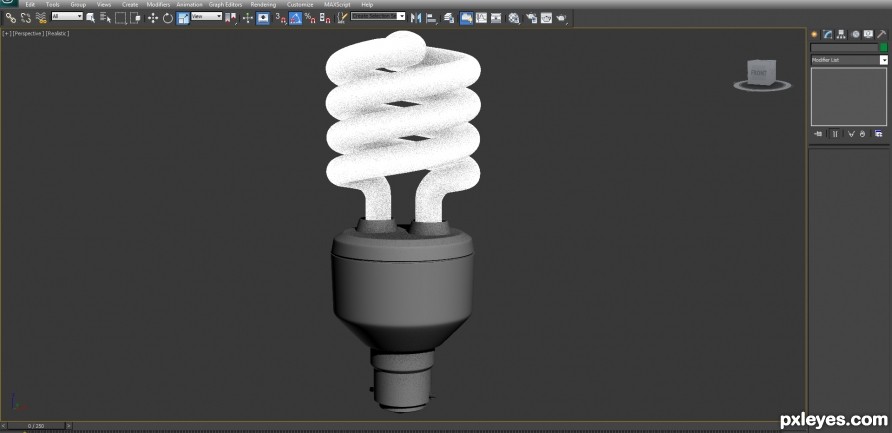 Creation of Fused Bulb: Step 4