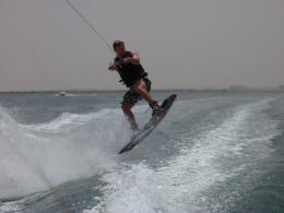 wakeboarding