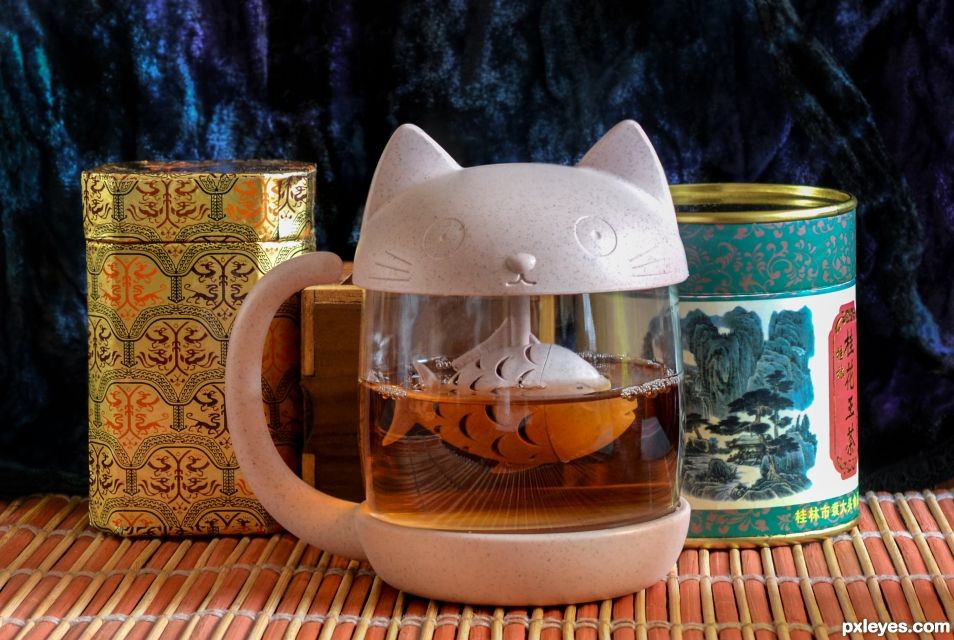 Cuppa-cat