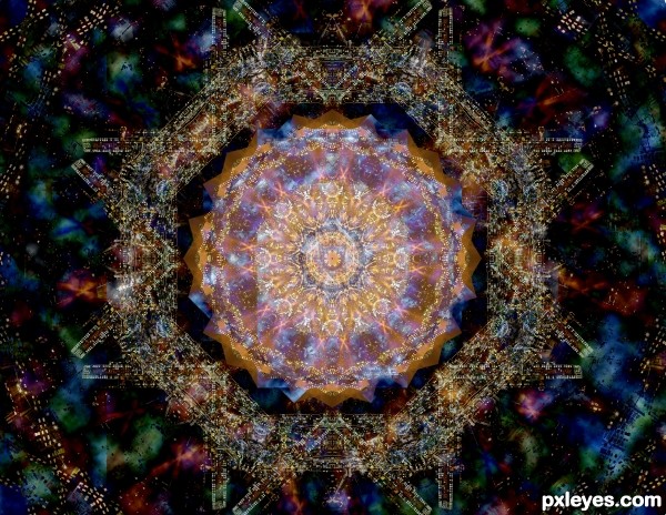 Night through the kaleidoscope