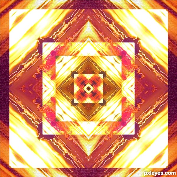 Sunset kaleidoscope