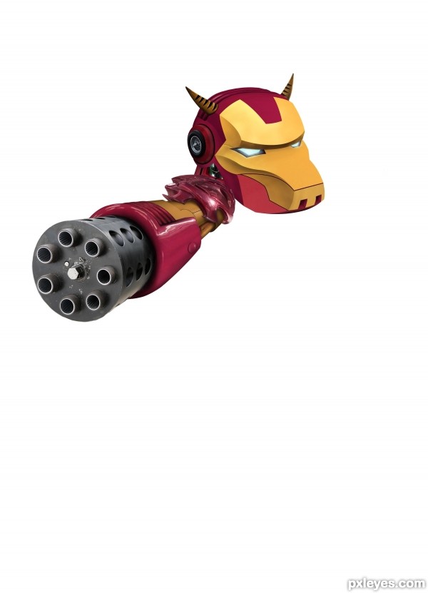 Creation of Iron cow: Step 5