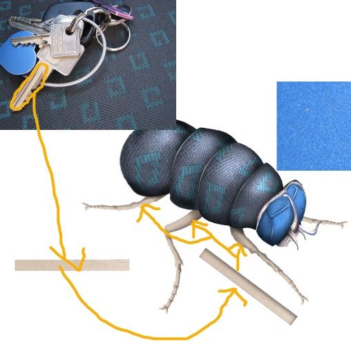 Creation of The Green Fly: Step 4