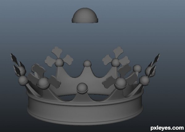 Creation of Waiting for the KING: Step 14