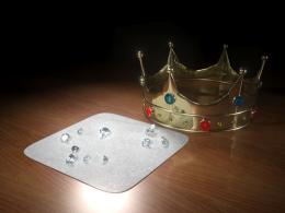 Kings Crown With Precious Gems