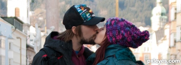 kisses in innsbruck