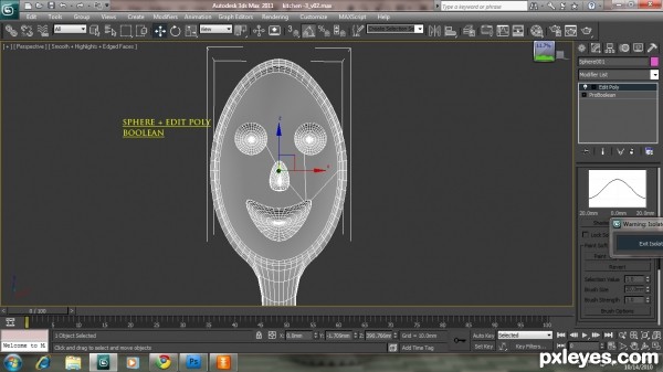 Creation of rider: Step 3