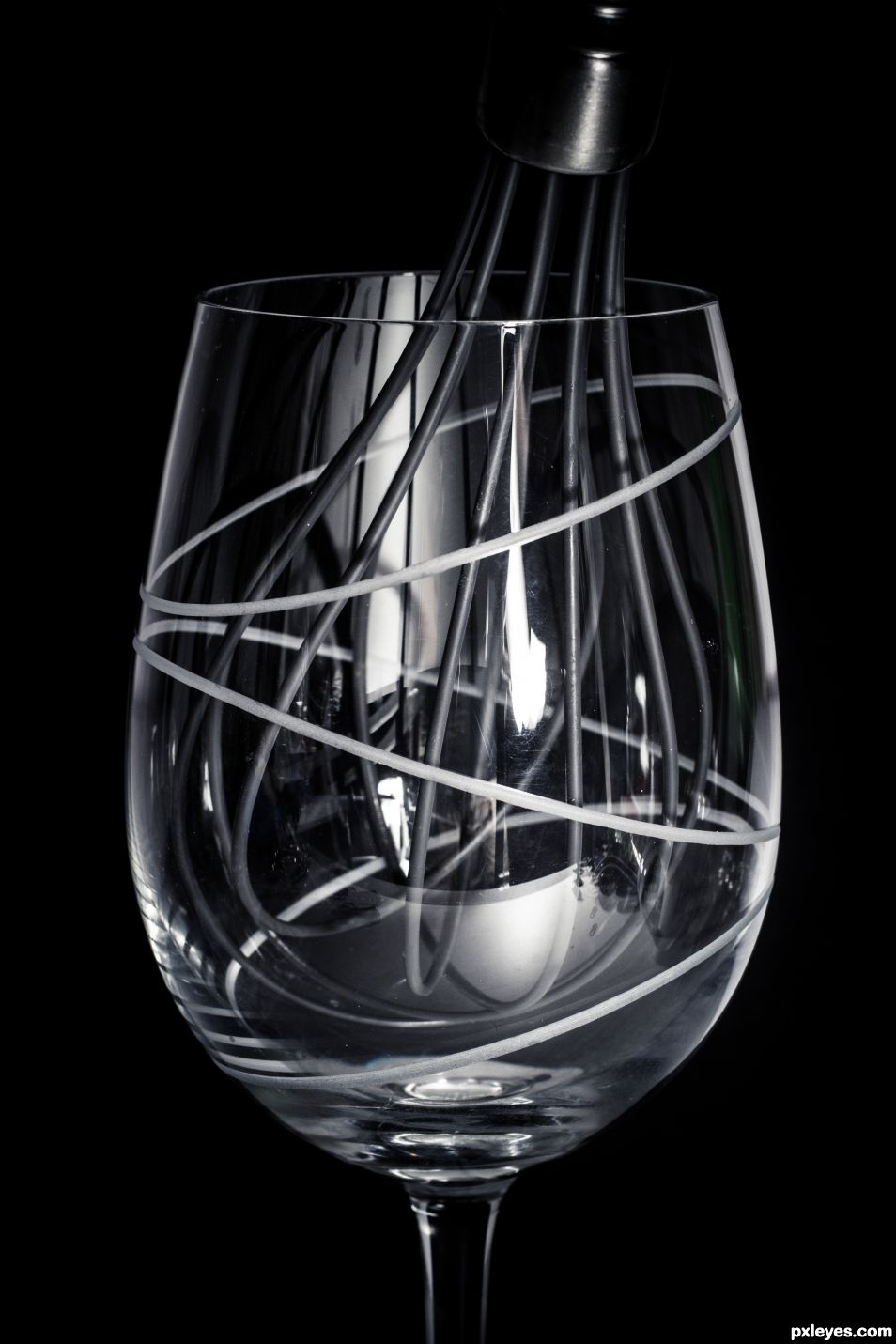 Whisk & Wine Glass