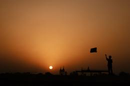 Kite at Sun Set