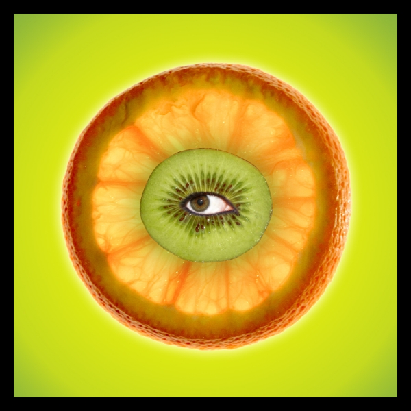 Creation of Kiwi Look: Step 3