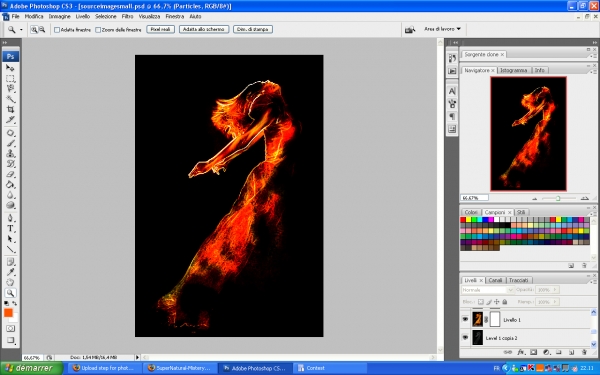 Creation of Passion's Fire: Step 4