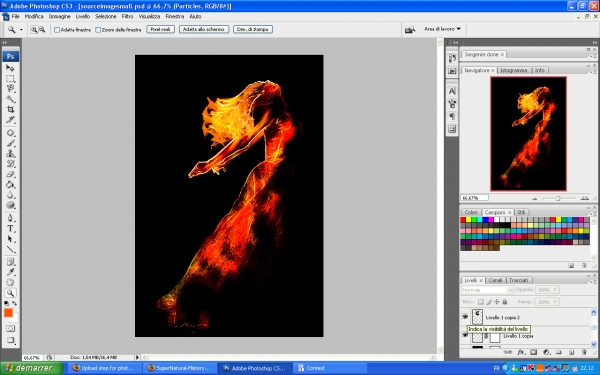 Creation of Passion's Fire: Step 5