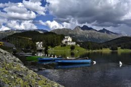 St Moritz Lake