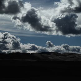 Rolling Hills and Clouds Picture