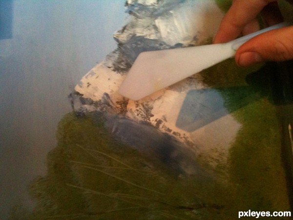 Creation of Morning Waterfall: Step 5