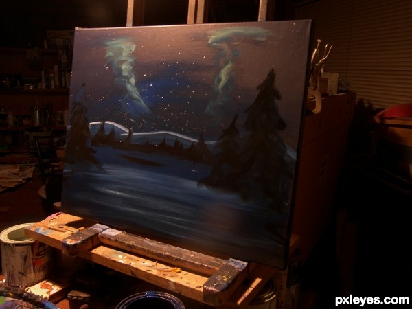 Creation of Northern Lights: Step 5