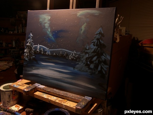 Creation of Northern Lights: Step 6