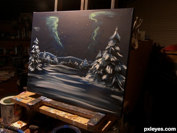 Creation of Northern Lights: Step 8