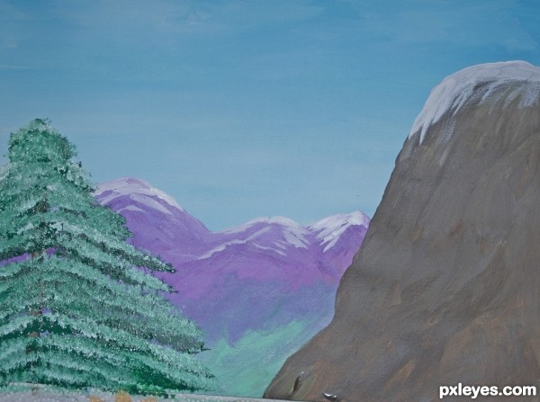 Creation of Frosty Daylight: Step 3