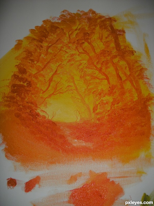 Creation of Enchanted forest: Step 2