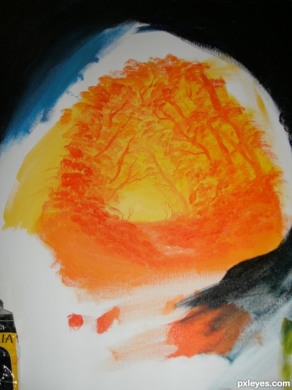 Creation of Enchanted forest: Step 3