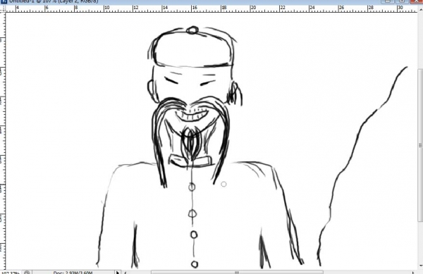 Creation of Mr Foo and his creature: Step 1