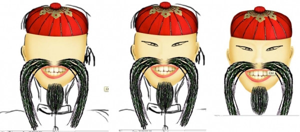 Creation of Mr Foo and his creature: Step 8