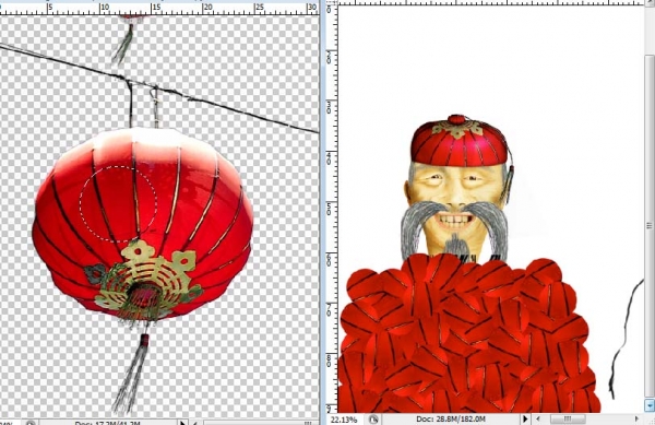 Creation of Mr Foo and his creature: Step 11