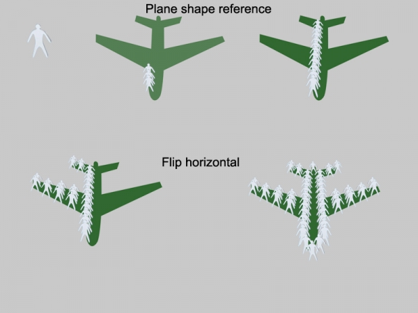 Creation of Plane formation: Step 2