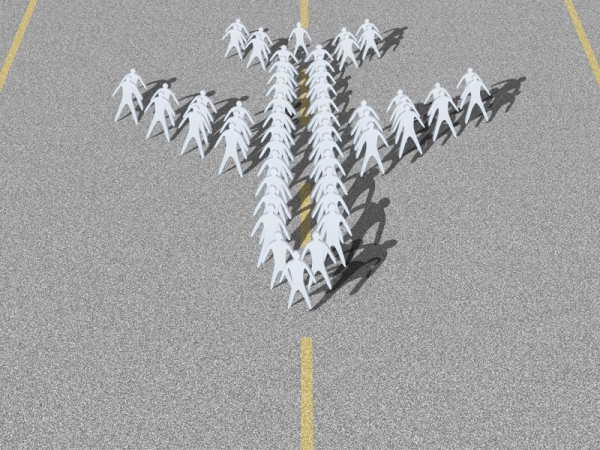 Creation of Plane formation: Step 4