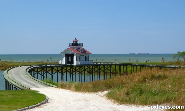bridge to lighthouse