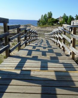 Boardwalk to the beach