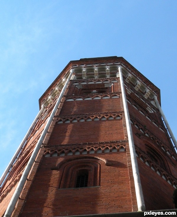 Church bell tower 