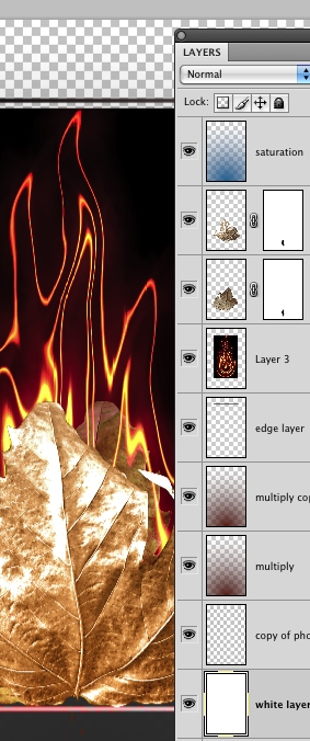 Creation of Eternal Flame: Step 6