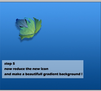 Creation of leafoshop: Step 5