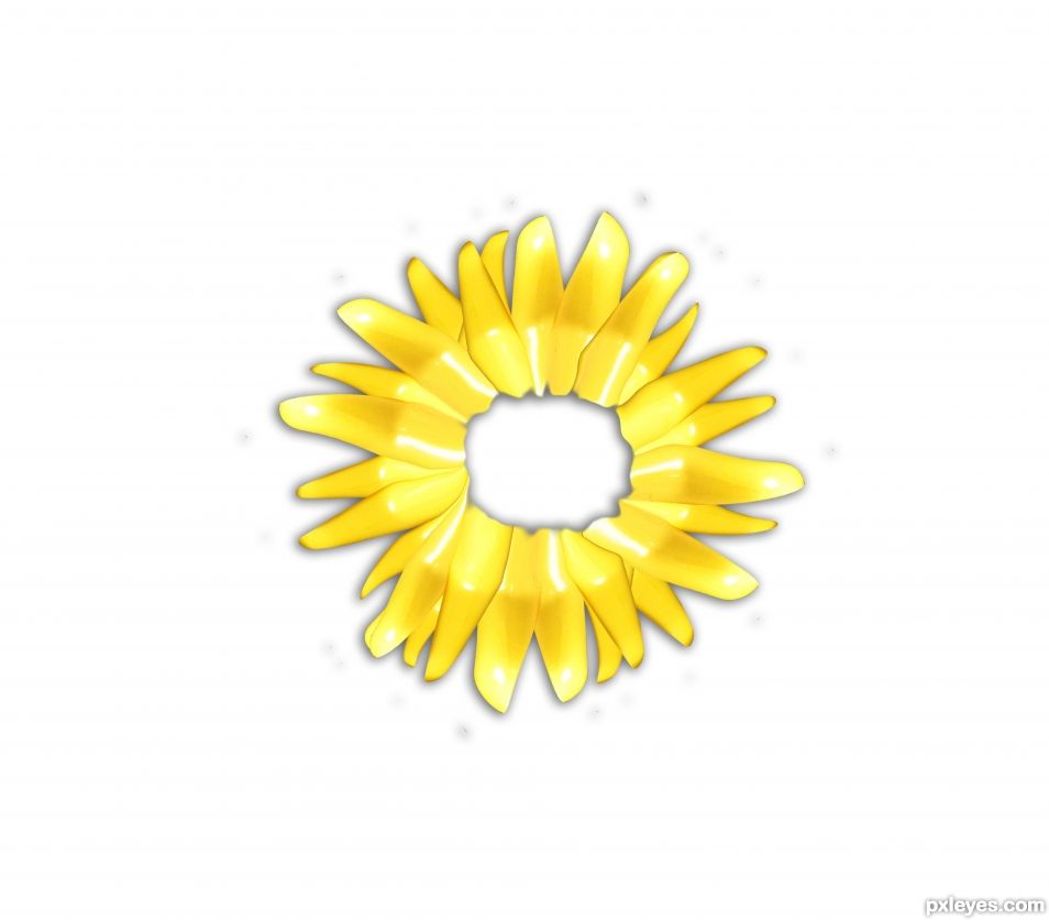 Creation of So Sunflowery: Step 3