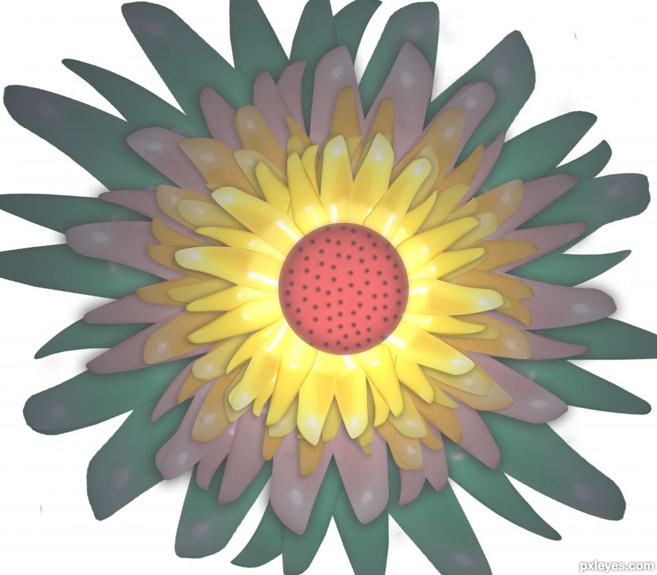 Creation of So Sunflowery: Step 7
